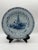 A Very Nice Antique Tin Glazed Earthenware Delft Blue Decorated Plate, English, Circa 1750's Most likely Lambeth, London...