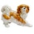 English Vintage Continental Terracotta Cavalier King Charles Spaniel Dog Figurines - A Pair For Sale - Image 3 of 13