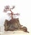 Organic Modern Copper Wire Tree on Wood Sculpture For Sale - Image 12 of 12
