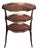 Theodore Alexander Flame Mahogany Veneer Octagonal Accent Table For Sale