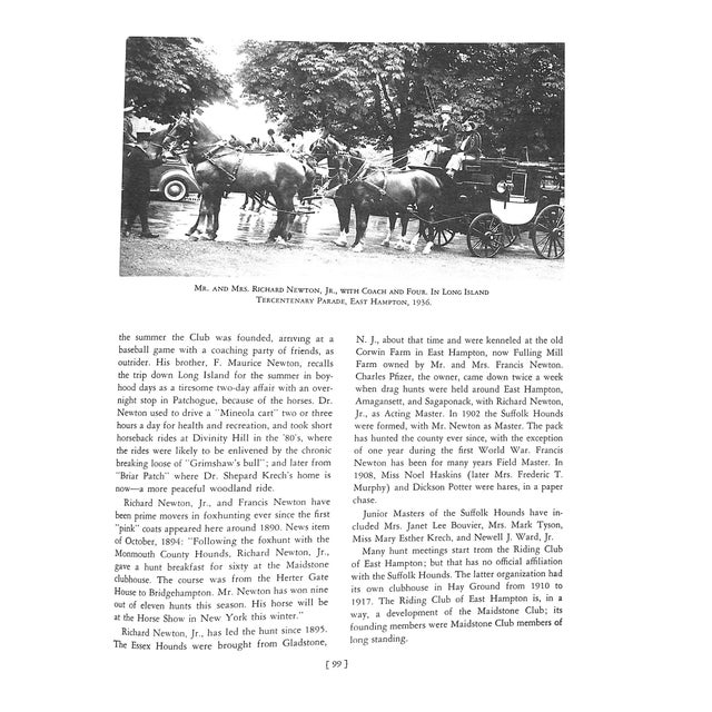 Maidstone Club: The First and Second Fifty Years 1891-1991 For Sale - Image 16 of 18