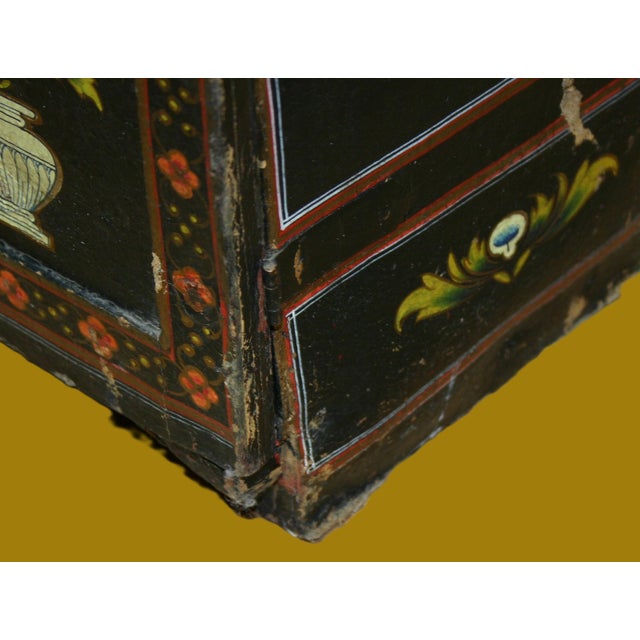 Antique Papier Mache Spice Cabinet For Sale - Image 12 of 15