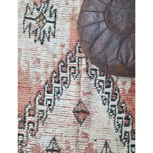 1970's Tribal Moroccan Wool Rug - 11.2 X 5.2 Ft For Sale In Cleveland - Image 6 of 8