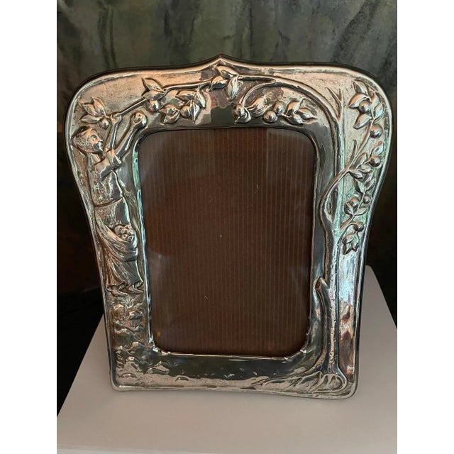 Vintage Silver Frame For Sale - Image 7 of 7