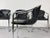 Vintage Cantilever Chair in Leather and Chrome by Gastone Rinaldi for Fasem, 1970s, in Good conditions. Designed 1970 to...