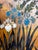Vintage Hiyakuho Imayasu Japanese Hand-Painted Floral Gold Byobu Screen For Sale - Image 11 of 18