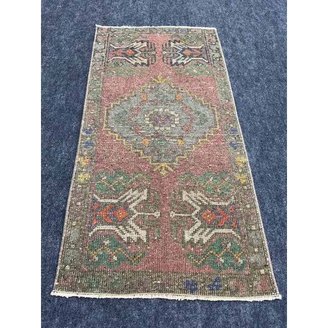 Turkish Yastik Rug 1'8" x 3'3" #24297 Explore a curated collection of hallway runners, wool rugs, and handmade...