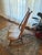 Striking mid-century modern rocking chair attributed to Arthur Umanoff for Washington Woodcraft, circa 1960s. The chair...