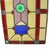 Large Colorful Stained-Glass with Medallion For Sale - Image 15 of 18