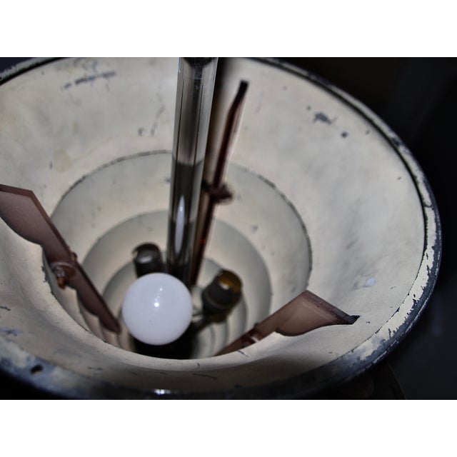 1930s Art Deco Pendant Lamp by Henri Petitot for Maison Petitot, 1930s For Sale - Image 5 of 11