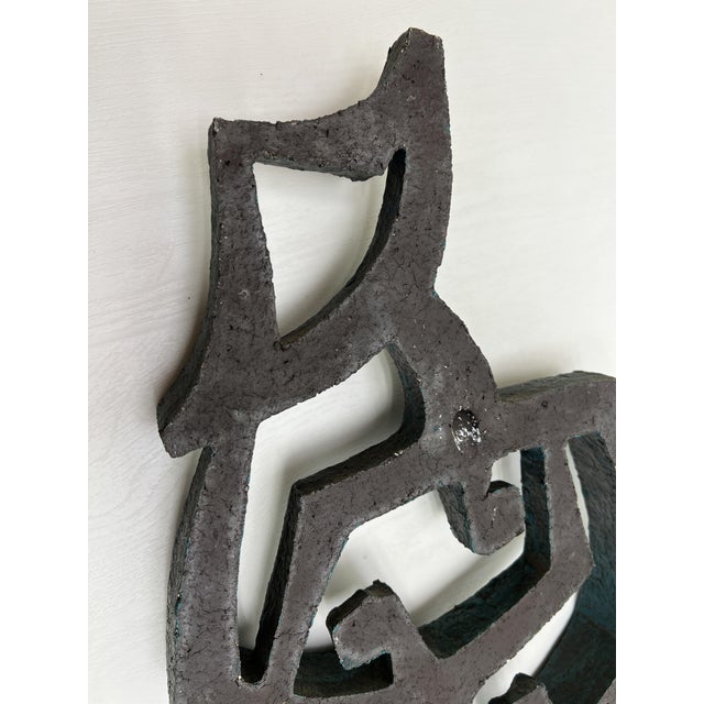 Ceramic Wall Sculpture by Joop Puntman for Ahma, 1950s-1960s For Sale - Image 9 of 14