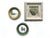 2020s Set of 3 Miniature Framed Oil Paintings Vintage Frames Tiny Decor Wall Art For Sale - Image 5 of 11