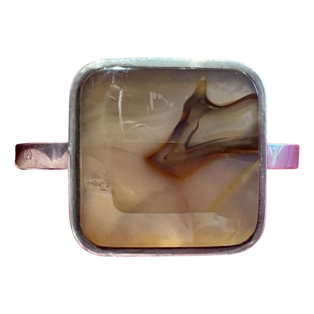 Silver and Tiger's Eye Bracelet from Christian Lacroix For Sale