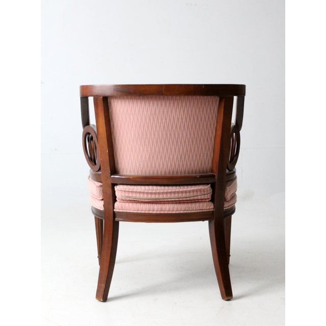 Antique Classic Revival Armchair For Sale - Image 6 of 17