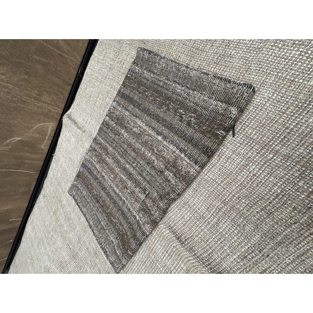 Rh Restoration Hardware Ria Stripe Pillow Covers Set of 2 | 13" X 21" Lumbar | Burnt Caramel For Sale - Image 11 of 17