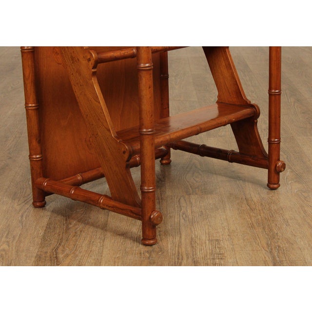 Italian Metamorphic Library Steps and End Table For Sale - Image 10 of 12
