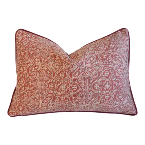 Italian Mariano Fortuny Moresco Moorish Feather/Down Pillow - Main Image