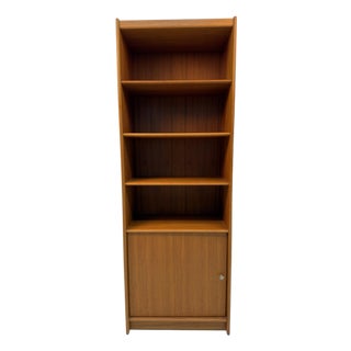 Mid-Century Modern Danish Teak Bookcase For Sale