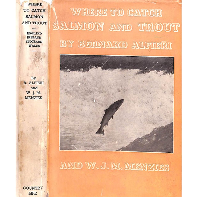 "Where to Catch Salmon and Trout" 1937 Alfieri, Bernard & Menzies, W.J. For Sale