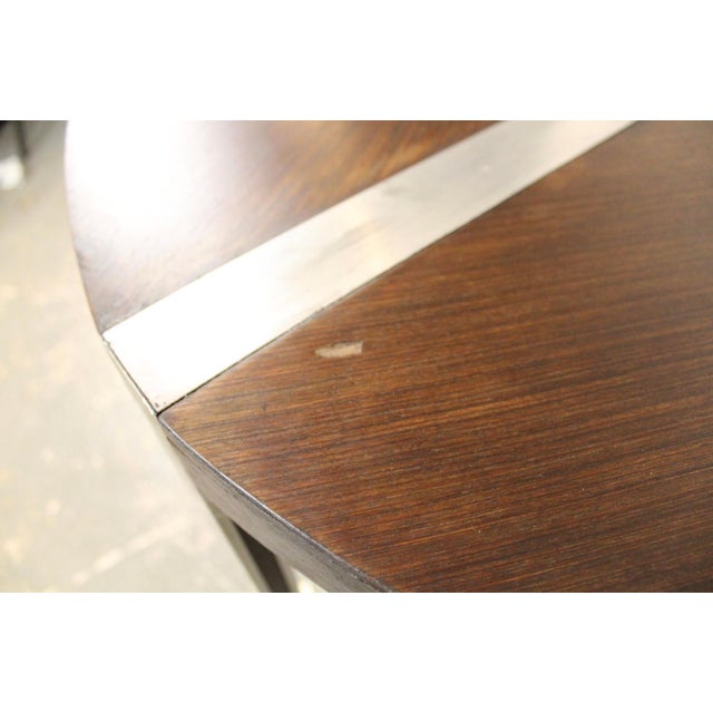 Mid 20th Century Mid 20th Century Circular Dining Table Attributed to Henri Lesetre & Claude Gaillard for Ligne Roset For Sale - Image 5 of 8