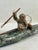 Vintage Alaskan Inuit Style Soapstone Kayak Hunter Sculpture by Chuck Poupart For Sale In Los Angeles - Image 6 of 7