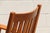 1940s Mission Style Solid Oak Rocking Chair | Arts & Crafts Wooden Rocker For Sale - Image 10 of 18
