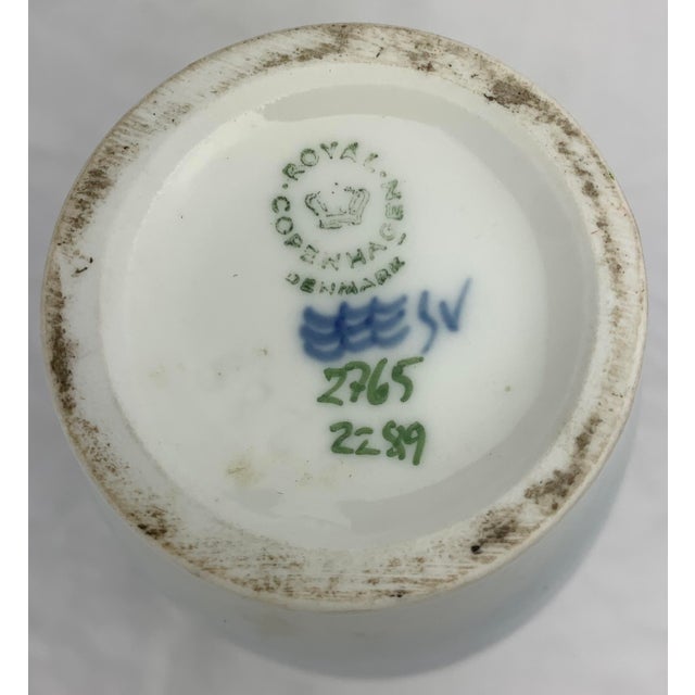 Royal Copenhagen Porcelain Art Nouveau Vase For Sale In Los Angeles - Image 6 of 6