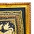 Embroidered Burmese Kalaga Tapestry with Sequins in Golden Frame, 2000s For Sale - Image 9 of 11