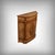 This elegant mahogany console table is distinguished by its solid structure and flowing form. Its slightly curved front...