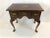 1990s Councill Furniture Flame Mahogany Lowboy For Sale - Image 11 of 11