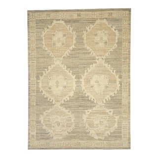 Turkish Oushak Rug 9'2" x 12'7" For Sale