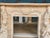Hand-Carved Fireplace Mantle with Cherubs and Shield Cartouch For Sale - Image 5 of 7