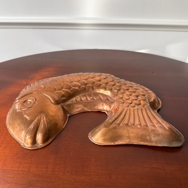 Mid 20th Century Italian Copper Fish Molds-- A Pair For Sale - Image 5 of 18