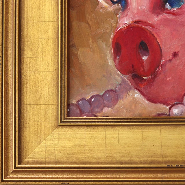 Textile Tell Me More - Original Contemporary Figurative Painting on Canvas by Kyle Paliotto For Sale - Image 7 of 9