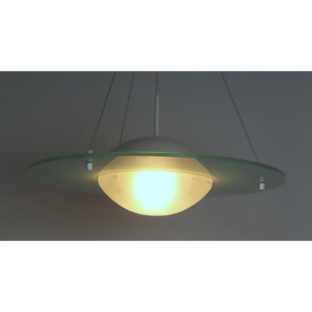 Vintage UFO Saturn Pendant Lamp from Hustadt Leuchten, 1980s For Sale - Image 12 of 13