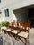 Queen Anne Set of 8 Vintage Mahogany Queen Anne Dining Chairs For Sale - Image 3 of 12