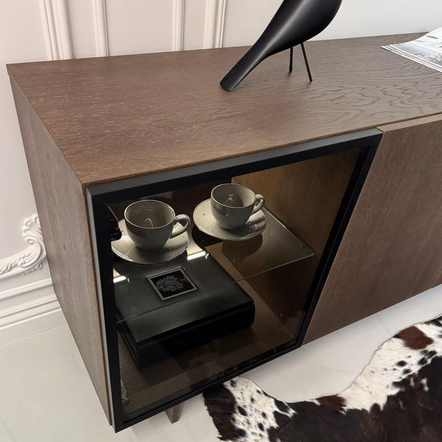 Verto Sideboard Wood Oak & Bio - Dark Walnut Oak For Sale - Image 6 of 11