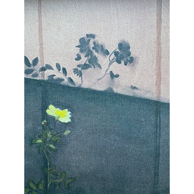 This is a reproduction print issued by the artist based on her larger original oil painting. Charming in size, subject,...