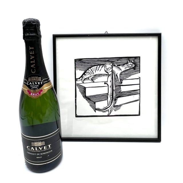 Gerhard Marcks, The Little Cats, Woodcut For Sale - Image 13 of 14