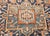 19th Century Persian Heriz Karajeh Rug, Hand-Knotted Wool, Geometric Pattern, Blue & Green, 4x5 For Sale - Image 14 of 16