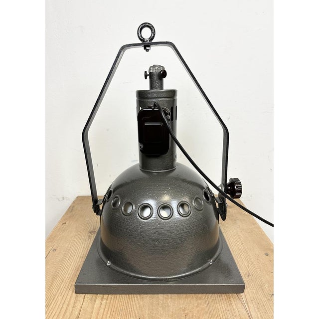 Grey Theatre Spotlight from Elektrosvit, 1970s For Sale - Image 14 of 18