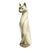 Large Retro Siamese Cat Ceramic Sculpture For Sale
