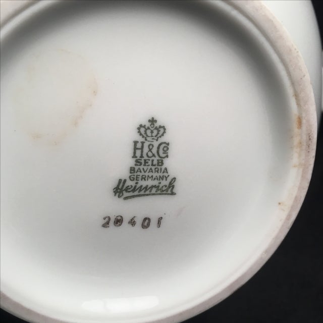 Heinrich H&Co Selb Bavaria Porcelain Teapot Chairish