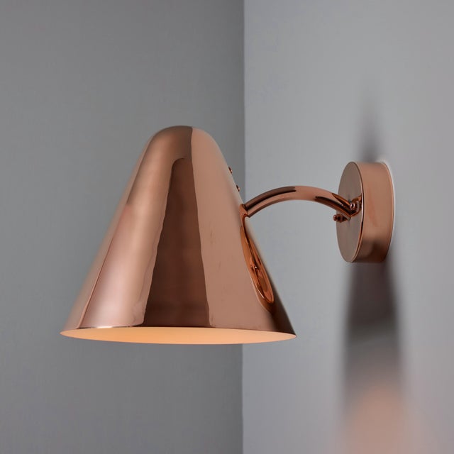 Not Yet Made - Made To Order Set of 8x 'ZuZu' Polished Copper Wall Sconces in the Style of Jacques Biny For Sale - Image 5 of 10