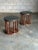Henredon 1970s American Modernist Designer Spool and Slate Side Tables by Henredon Custom Folio Three - a Pair For Sale - Image 4 of 12