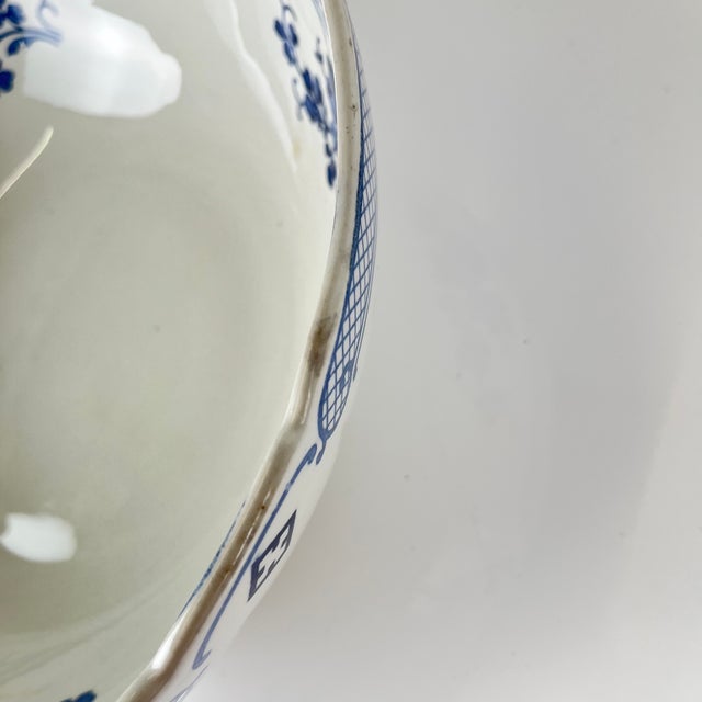 Terre De Fer Salad Bowl from KG Lunéville, 1890s For Sale - Image 9 of 14
