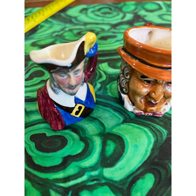 Ceramic 1970s Miniature Colonial Figurative Cups - a Pair For Sale - Image 7 of 7