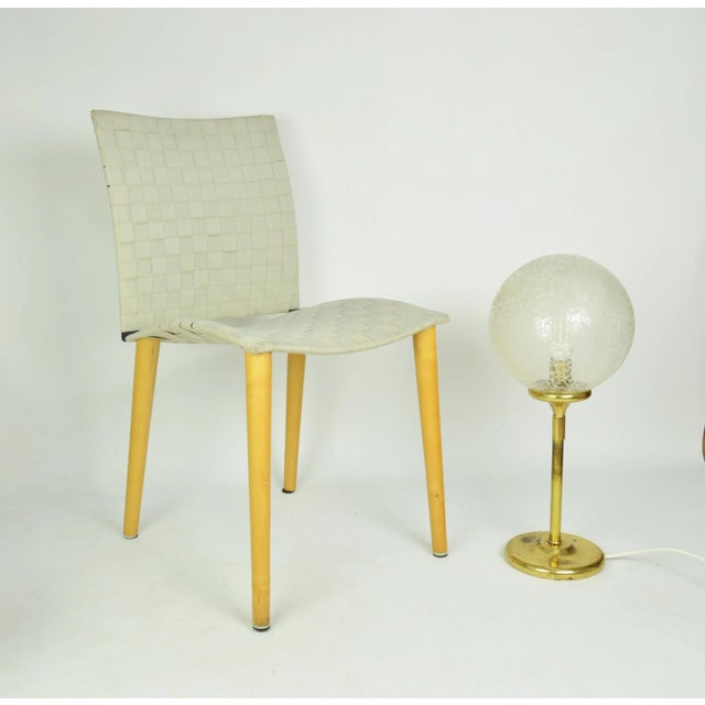 Gold Vintage Table Lamp, 1970s For Sale - Image 8 of 11