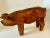 Early 20th Century Hand Carved Folk Art Standing Pig For Sale - Image 11 of 12