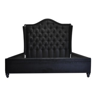 Upholstered Queen Size Bedframe For Sale